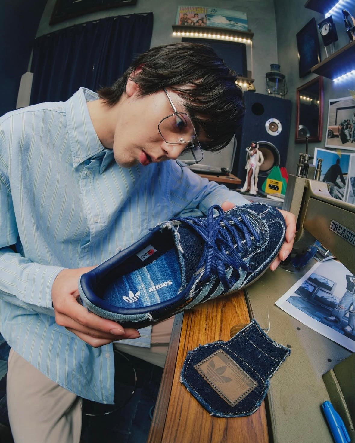 ADIDAS JAPAN - HANDBALL SPEZIAL LT ATMOS DENIM
