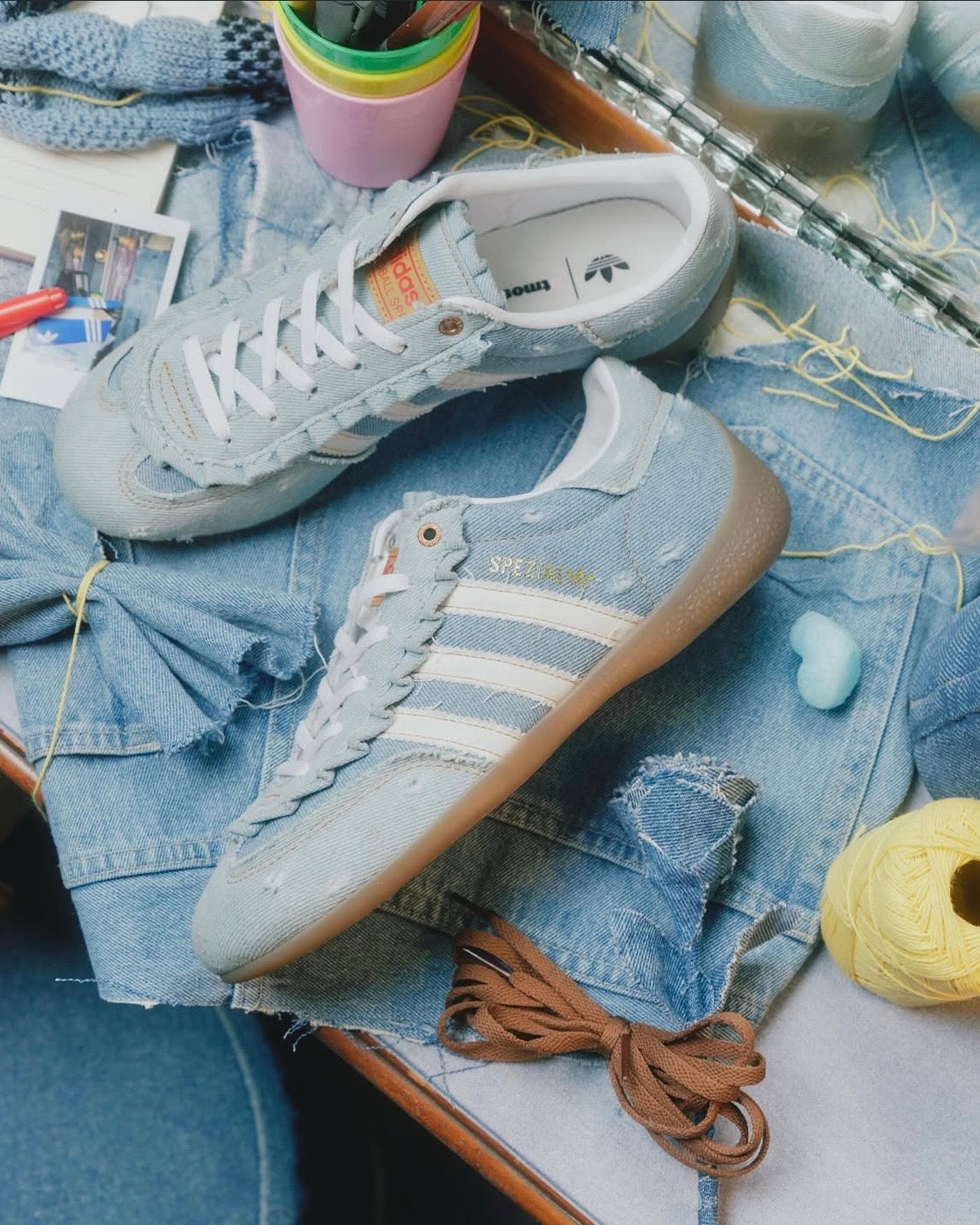 ADIDAS JAPAN - HANDBALL SPEZIAL LO PRO ATMOS PINK DENIM
