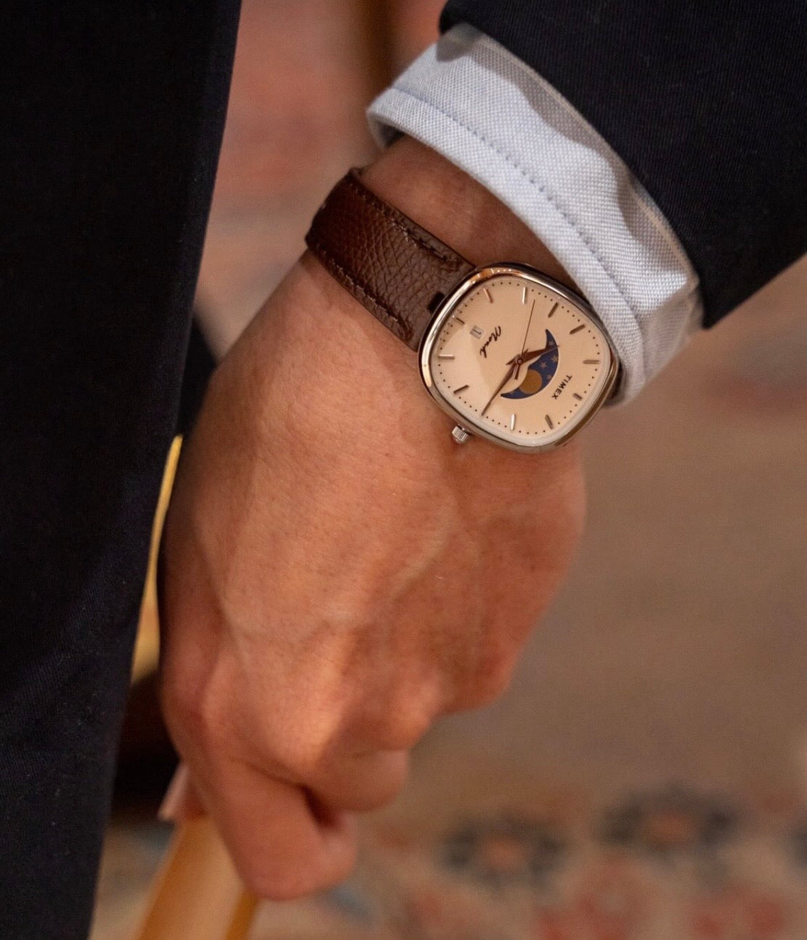 Noah x Timex - Oval Moon Phase Watch