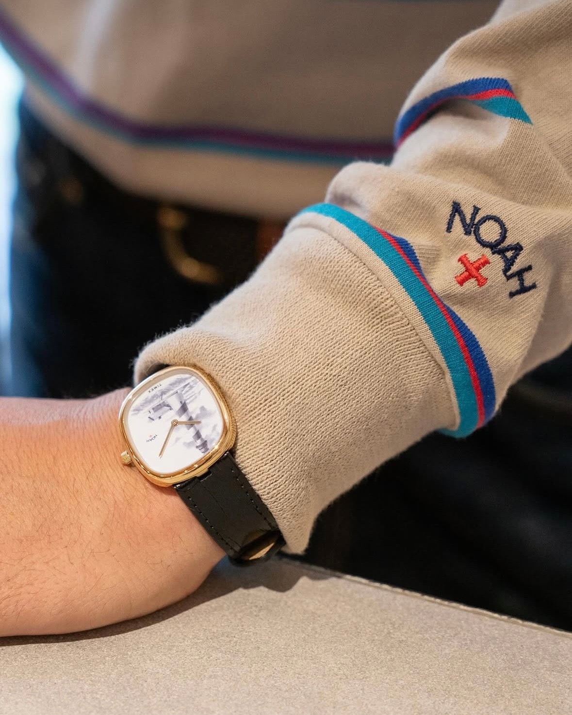 Noah x Timex - Oval Moon Phase Watch