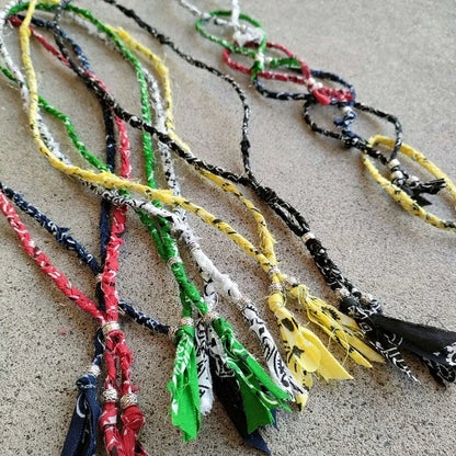 ATEASE BANDANA NECKLACE MESH