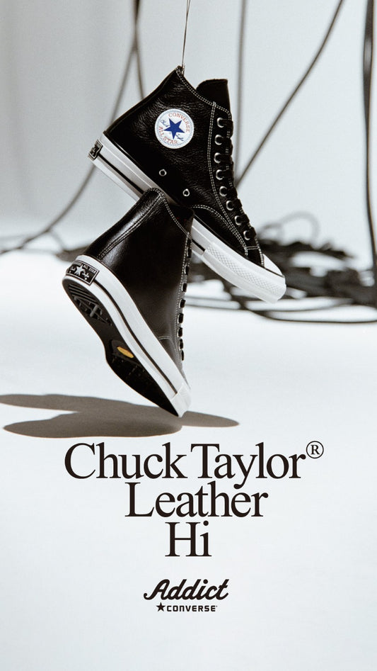 CONVERSE ADDICT CHUCK TAYLOR LEATHER HI