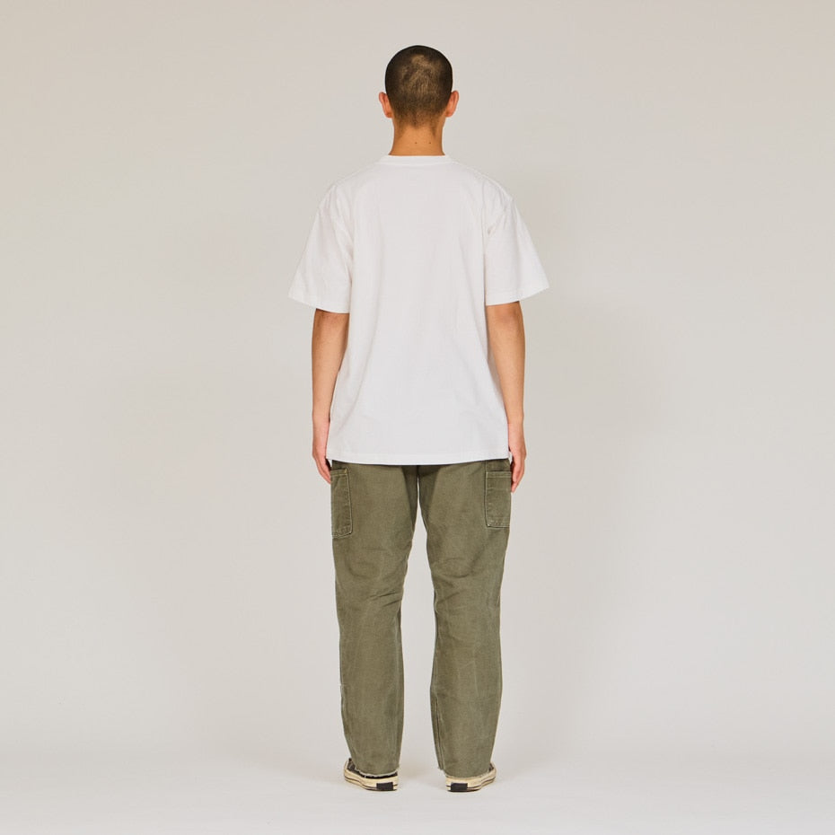 HANES BEEFY 浄色TEE