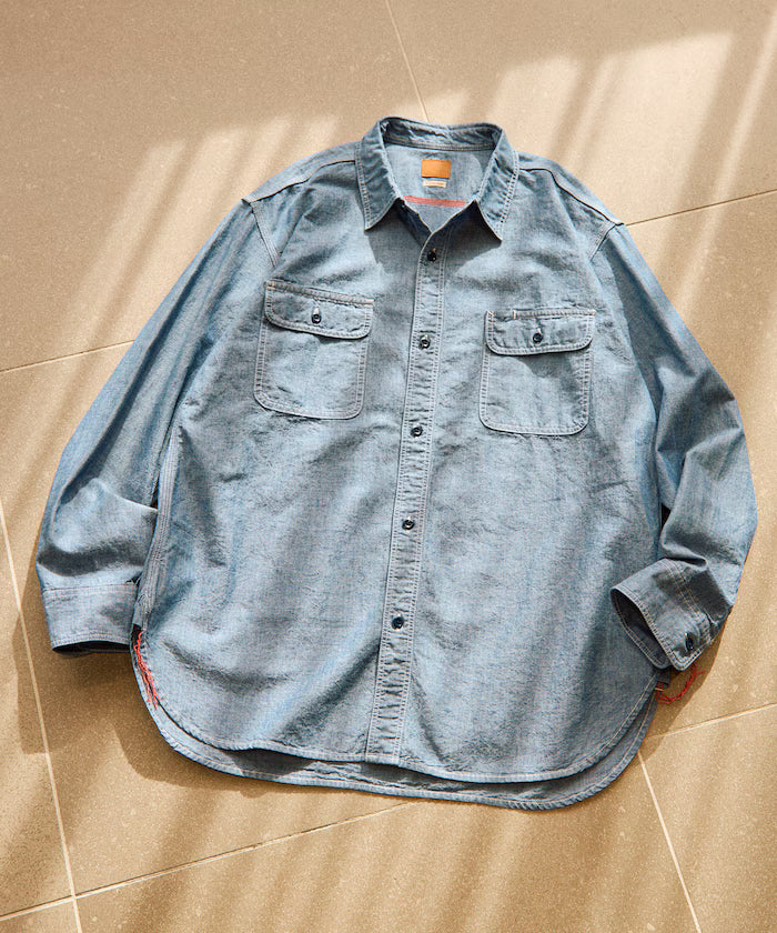 JAPAN CHAMBRAY SHIRT L/S