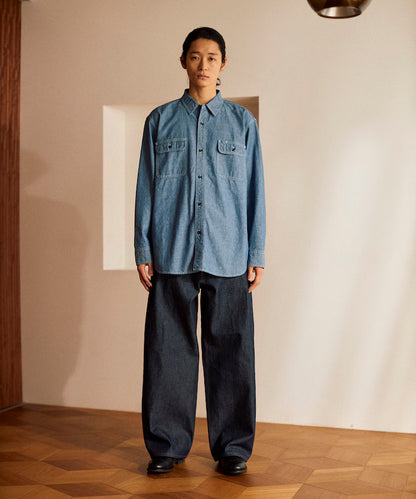 JAPAN CHAMBRAY SHIRT L/S