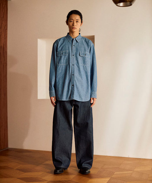 JAPAN CHAMBRAY SHIRT L/S