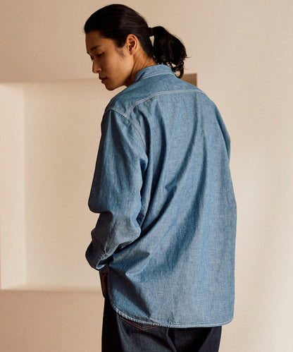 JAPAN CHAMBRAY SHIRT L/S