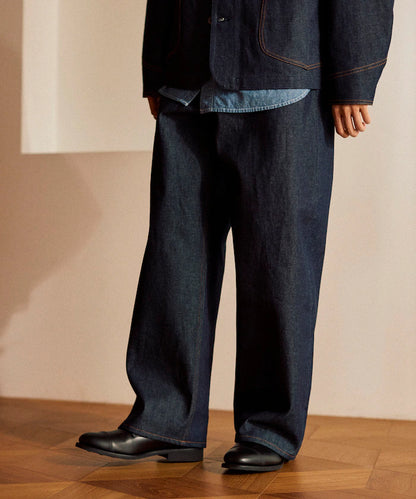 JAPAN DENIM WIDE ５PKT PANTS