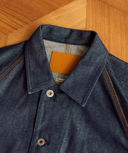 JAPAN DENIM COVERALL JACKET