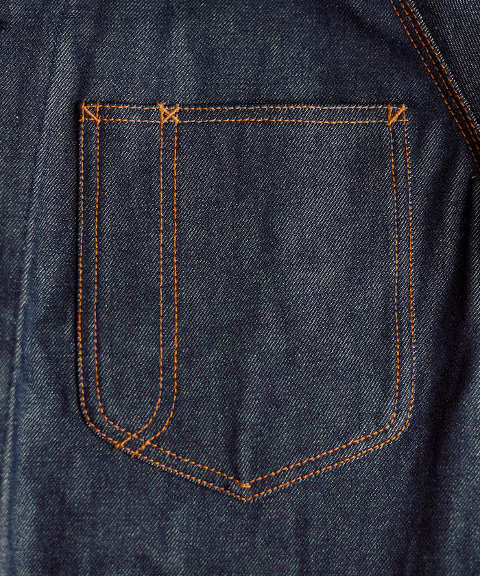 JAPAN DENIM COVERALL JACKET