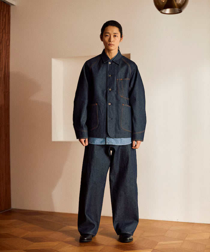JAPAN DENIM COVERALL JACKET
