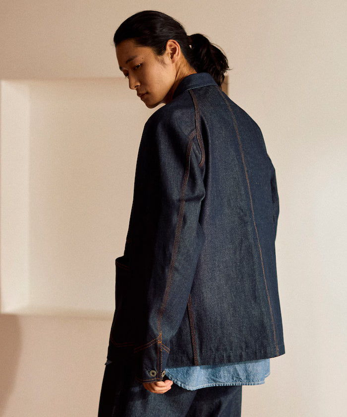JAPAN DENIM COVERALL JACKET