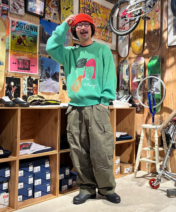 BEAMS BIG 6-POCKET CARGO PANTS