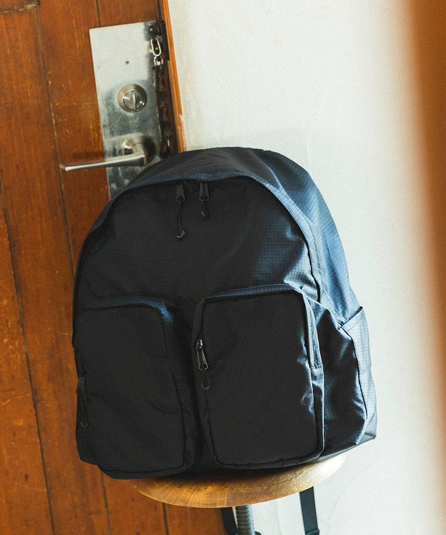 PACKING 2 POCKETS BACKPACK - RIPSTOP