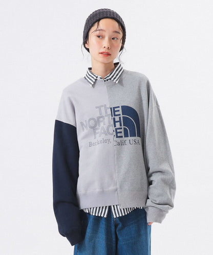 BEAMS × TNF PURPLE LABEL ASYMMETRIC SWEATSHIRT